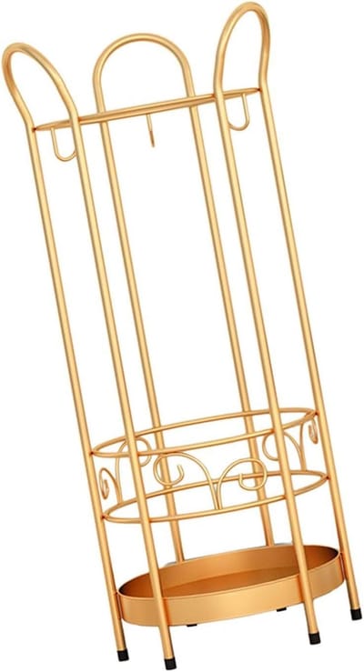 Parapluhouder - Paraplustandaard - Entree Organiseren - Waterdicht Roestvrij - 25x60 cm - Goud