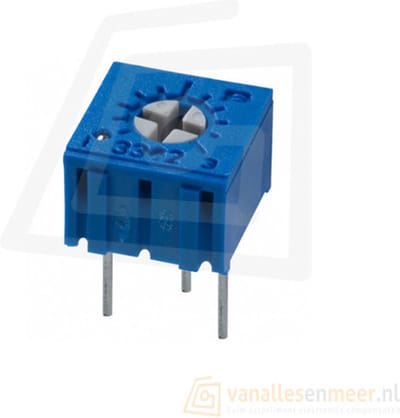 3362P 104 Weerstand regelbaar / precisie potentiometer 100K Ohm