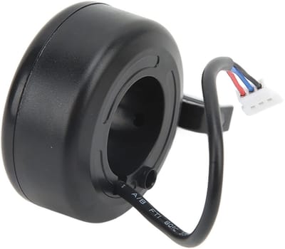 Allecto - Scooter Duim Gaspedaal - Elektrische Scooter Grip - Hoge Gevoeligheid - Zwart - Eenvoudige Bediening - Duurzaam Plastic