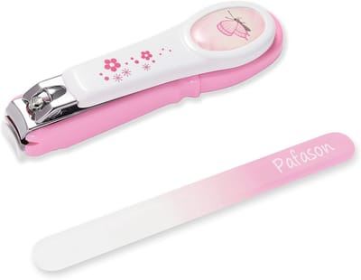 Babynagelknipper Set met Nagelvanger en Glas Nagelvijl voor Zuigelingen en Peuters