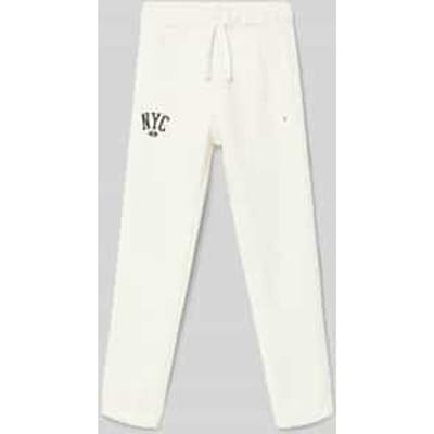 Stoffen broek met elastische band