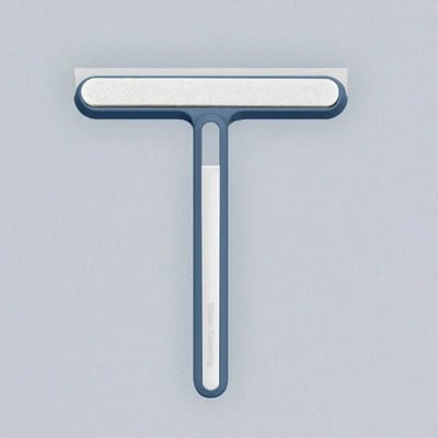 1 st. Siliconen Water Wiper Plaat Glasreiniger Schraper Auto Voorruit Reinigingswisser Voor Auto Voorruit Raam Badkamer Keuken white