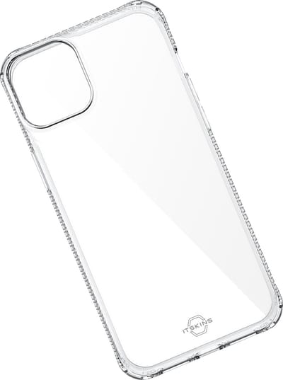 Itskins, Hoesje geschikt voor iPhone 13 Mini - Nano Gel Versterkt 2m & Antimicrobieel, Transparant