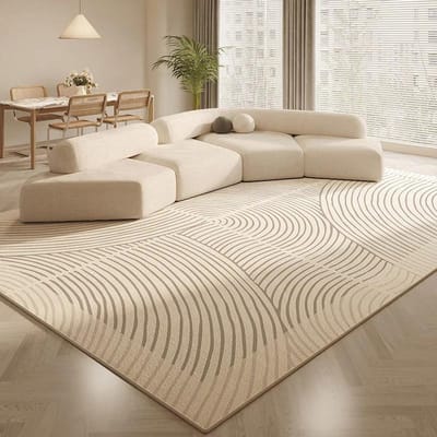 Moderne Minimalistische Vloerkleed Extra Groot Zacht Antislip Tapijt Vlekbestendig Luxe Vloermat Woonkamer Slaapkamer Vloerkleden 120*160cm