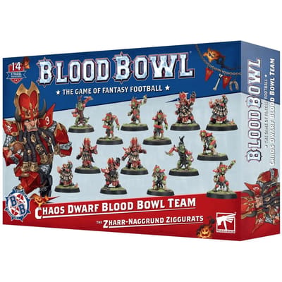 Bordspellen Games Workshop Blood Bowl - Team Nains du Chaos : The Zharr-Naggrund Ziggurats