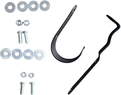 Brievenbus slot - Deurbeslag set - Post beschermen - Versterkt mechanisme - 22 x 4.93 cm - Zilverkleurig