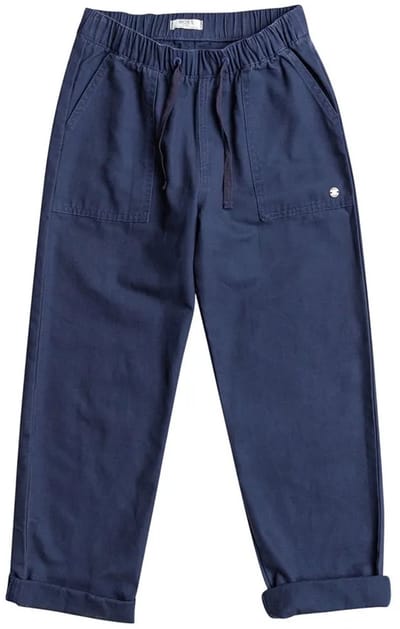 Roxy Me And My Girls Canvas Broek Blauw 14 Years Meisje