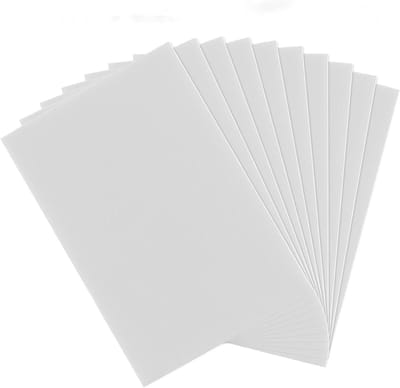 Zelfklevende Schuimplaten - Puzzel Stickers - Puzzels Maken - Enkelzijdig Plakbaar - 153 x 103 cm - Wit