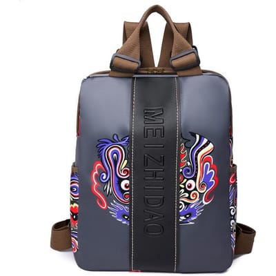 Nieuwe Amerikaanse Trendy Niche Design Anti-diefstal Rugzak Grote Capaciteit Modieuze Dames Tas