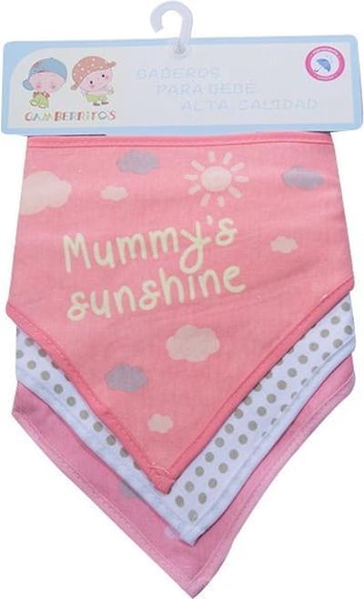 Gamberritos Slabbetjes New Adventure Katoen Blauw 3 Stuks