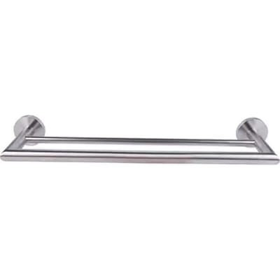Aquavive Handdoekhouder Dubbel Stangen Satijn 5,40x12,40x45cm