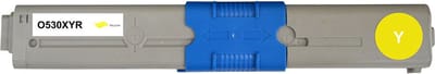 OKI 44469722 - Toner Geel - 5000 pagina's - Huismerk Compatible - Geschikt voor OKI C510dn Oki C530dn Oki MC561dn Okidata C510dn Okidata C530dn Okidata MC561DN - O530XYR alternatief - OKI toner