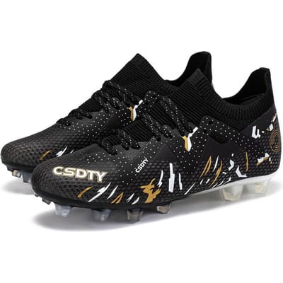 Nieuwe Heren Voetbalschoenen Training Jongens Buiten Sport Voetbalschoenen Volwassene Lange Noppen Antislip Noppen Ademend Wedstrijd Comfortabel 36