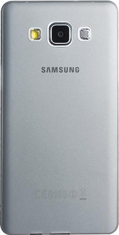 Ultradunne zachte hoes antraciet voor Samsung Galaxy A3