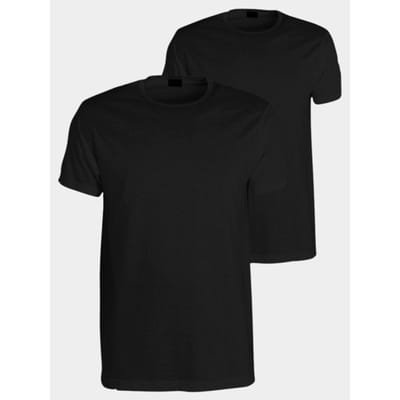 Alan Red Derby O-Hals T-Shirt Black (2Pack) - Maat 3XL - Heren - T-shirt basis