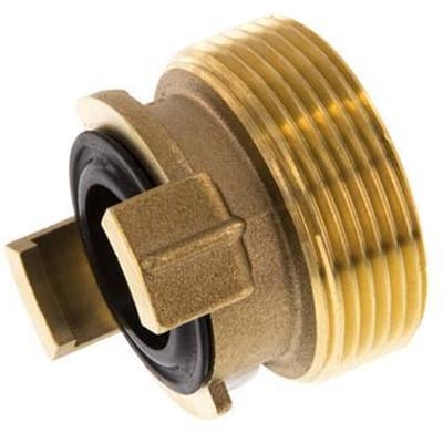 1 1/2'' Buitendraad Messing GEKA Tuinslangkoppeling