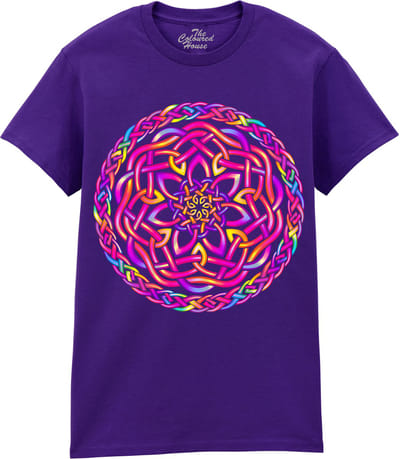 Tropical Celtic Knot The Coloured House T-shirt M