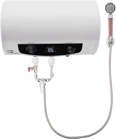 Elektrische Boiler - Warmwaterboiler Keuken - Direct Warm Water - Snel Verwarmingssysteem - 50 liter - Wit