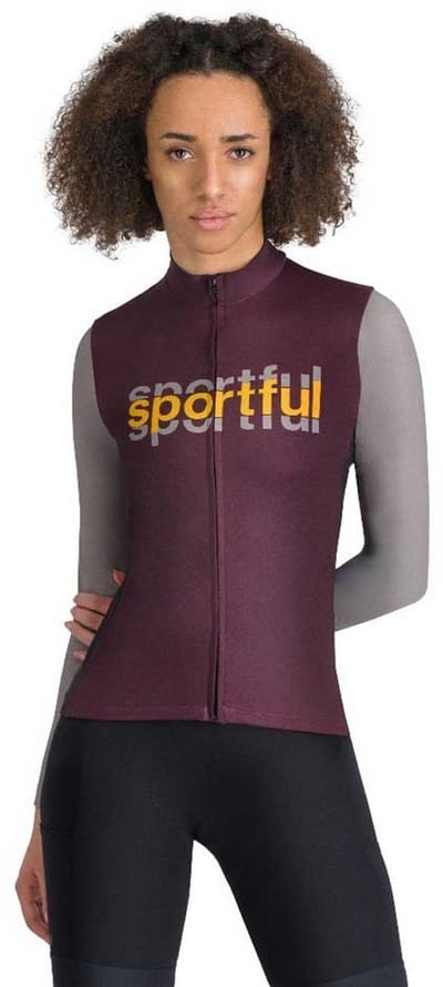 Sportful Supergiara Logo Thermal Trui Met Lange Mouwen Paars S Vrouw