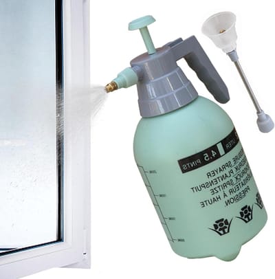Pompspuit - Tuinsproeier - Planten Water Geven - Automatische Druk - 2 Liter - Groen