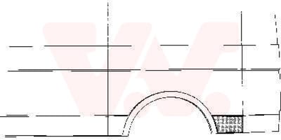 Van Wezel - ACHTER SCHERM VOOR VW LT 1982-1996 ARC133874VWAN