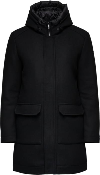 OMBRE Jas - Rits - Effen Zwart L