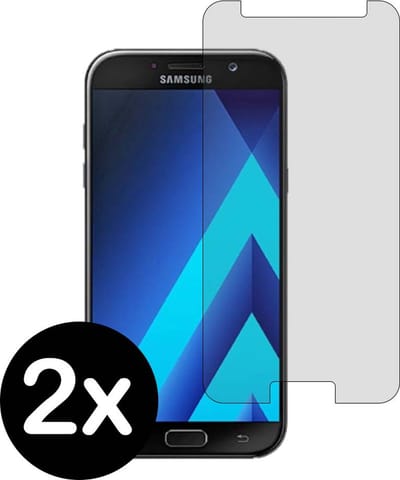 Smartphonica Screenprotector voor Samsung Galaxy A7 2017 van glas - 2 stuks geschikt voor Samsung Galaxy A7 (2017)