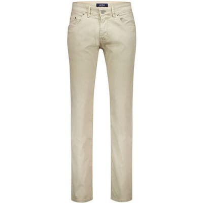 Atelier Gardeur Sandro-1-61381 Light Beige Maat: W42L32 | Slim Jeans Outlet | Heren | Beige