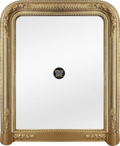 Spiegel Romeo Antiekgoud Buitenmaat 66x88cm