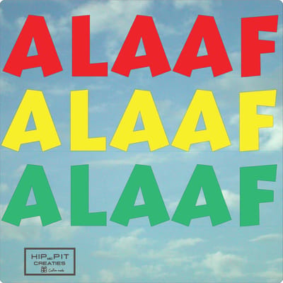 Hip met Pit Creaties Raamstickers - Carnaval Alaaf - Rood Geel Groen - 29x12cm - Vinyl Raamdecoratie - 3 Stuks - Eenmalig Gebruik
