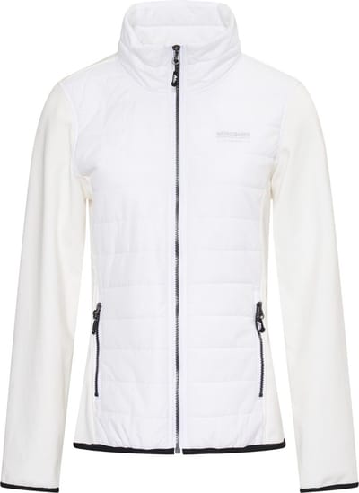 Nordberg Trine Fleece Vest Dames - White - Maat S