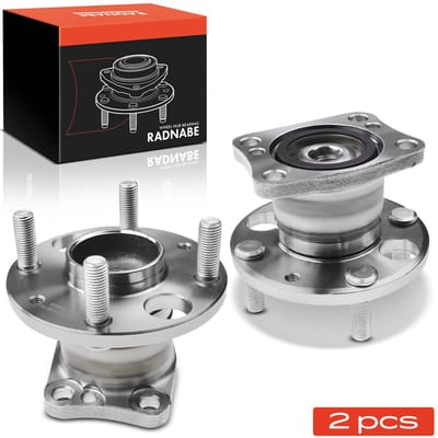 Frankberg 2x Wielnaaf Set Achter voor Toyota Prius W3