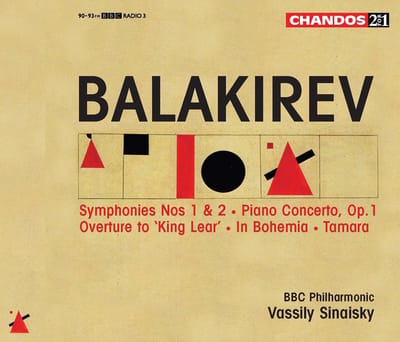 Howard Shelley, BBC Philharmonic Orchestra - Balakirev: Symphonies Nos 1 & 2 | Piano Concerto | 'King Lear' | In Bohemia | Tamara (2 CD) (Remastered)