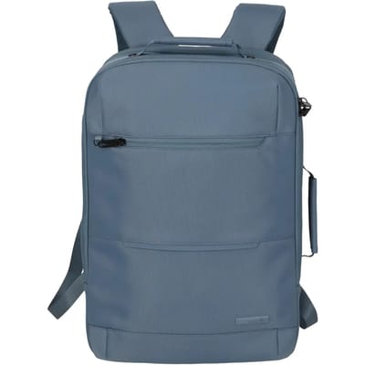 travelite Vrije tijd rugzak Rugzak met laptopvak Workfloow Backpack 23L Denimblue Blauwgrijs