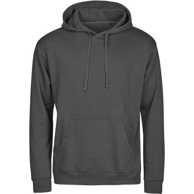 Tee Jays - Power Hoodie - Dark Grey (Solid) maat M