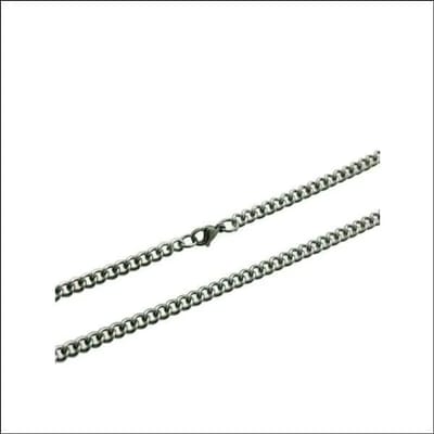 Aramat Jewels | Halskettingen | RVS Halsketting Gourmet Schakel Zilverkleurig – Stalen Schakelketting Unisex | | | |5mm | Staal | Volwassenen | Verkleurd niet
