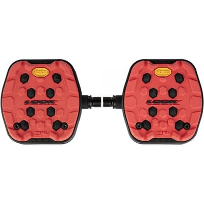 Look Trail Grip Pedalen Rood,Zwart