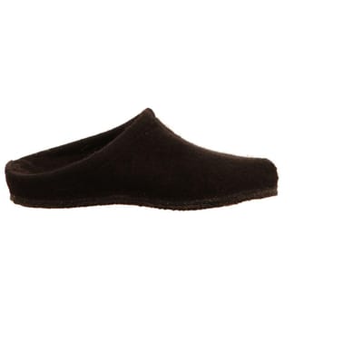 Haflinger Alaska Pantoffels - Zwart - Maat 38 - S27