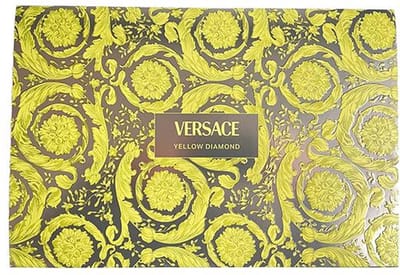 Versace Yellow Diamond Gift Set EDT 90ML + SG 100ML + BL 100ML + small Beauty Case