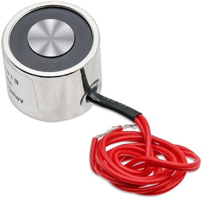 Krachtige elektromagneet met zuignap, 5V, 50N trekkracht, 25 x 20 mm voor diverse toepassingen
