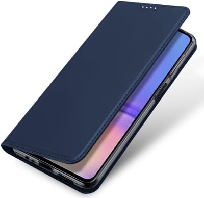 Dux Ducis - Telefoon Hoesje geschikt voor Samsung Galaxy A06 - Skin Pro - Book Case - Blauw