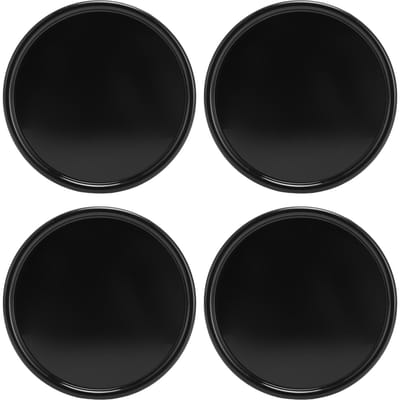 4 STKS 65mm 2,55in Wielnaafdop Waterdicht ABS Wielnaafdop Beschermer Vervanging voor S90 S60 XC60 XC40 XC90 Black black