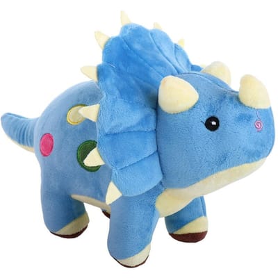 Schattige Dinosaurus Speelgoed Triceratops Kinder Speelgoed Stegosaurus Dinosaurus Knuffel Dinosaurus Pluche Pop Pluche Dinosaurus Speelgoed Knuffeldier blauw