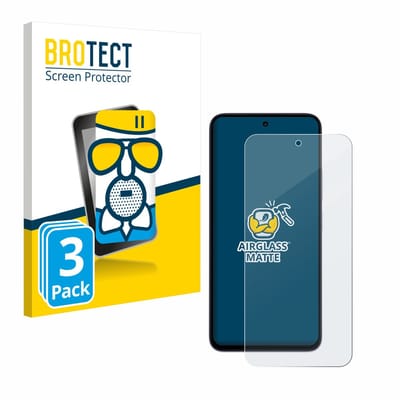 BROTECT - Screenprotector voor Xiaomi Redmi 15 - Folie Beschermfolie Beschermglas matte 3 Stuks