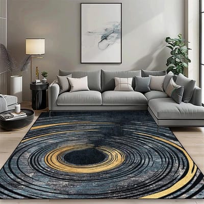Luxe Geometrisch Tapijt Woonkamer Lounge Salontafels Antislip Vloermatten 200x300 Groot Oppervlak Decoratie Slaapkamer Wasbare Kleden 120*160cm