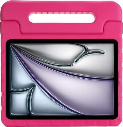Cazy tablet Hoes Kinderen geschikt voor iPad Air 11 inch (M4 2026 / M3 2025 / M2 2024) - Kinderhoes Tablet Classic - Roze