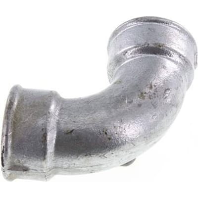 90° L-Koppeling Rp2'' Binnendraad Kort Gietijzer 25bar