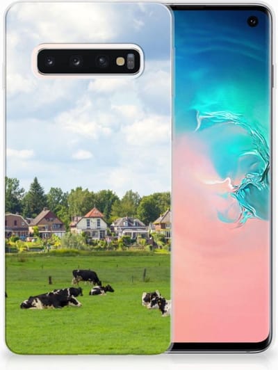Samsung Galaxy S10 TPU Hoesje Koeien