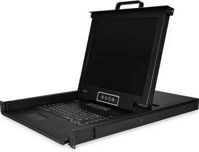 StarTech.com Rackmount KVM Console - 16 Ports with 17" LCD Monitor - KVM console - 17"