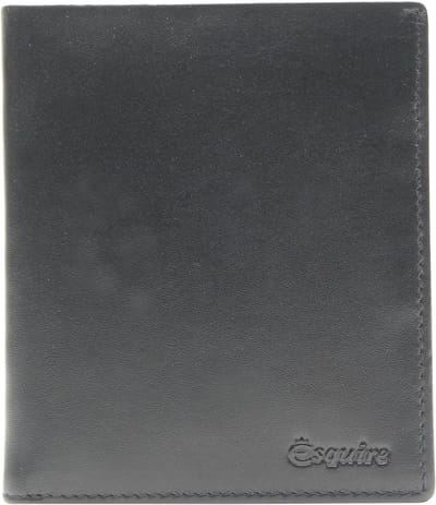 Esquire Portemonnee New Silk Wallet Black Zwart